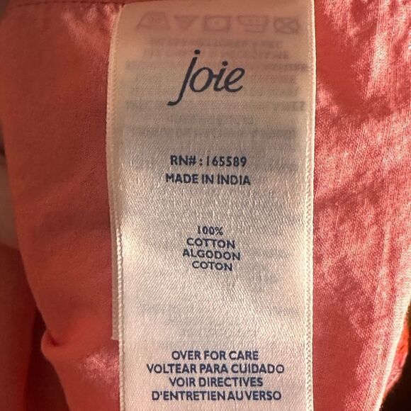 Joie Tea Rose Tiered Sleeveless Summer Maxi Linec Dress Size Large 📦 - Picture 10 of 14
